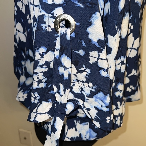 Micheal Micheal Kors Floral Print Blouse, sz Extra Large - Picture 12 of 12